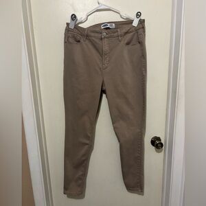 Women’s Slim Fit Jeans in Taupe Old Navy